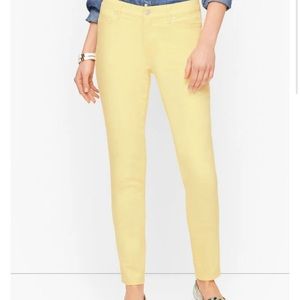 TALBOTS - SLIM ANKLE JEANS - Yellow - 18WP